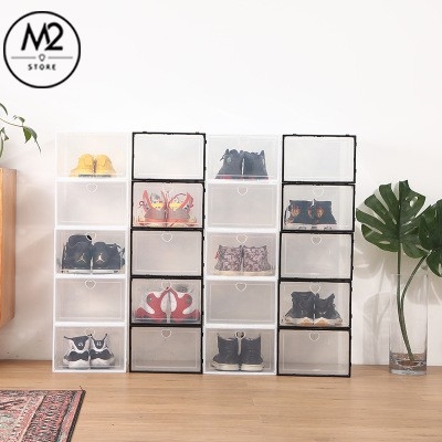 Hộp đựng giày cao cấp nhựa PP có khả năng chống bụi bẩn tốt HDG05