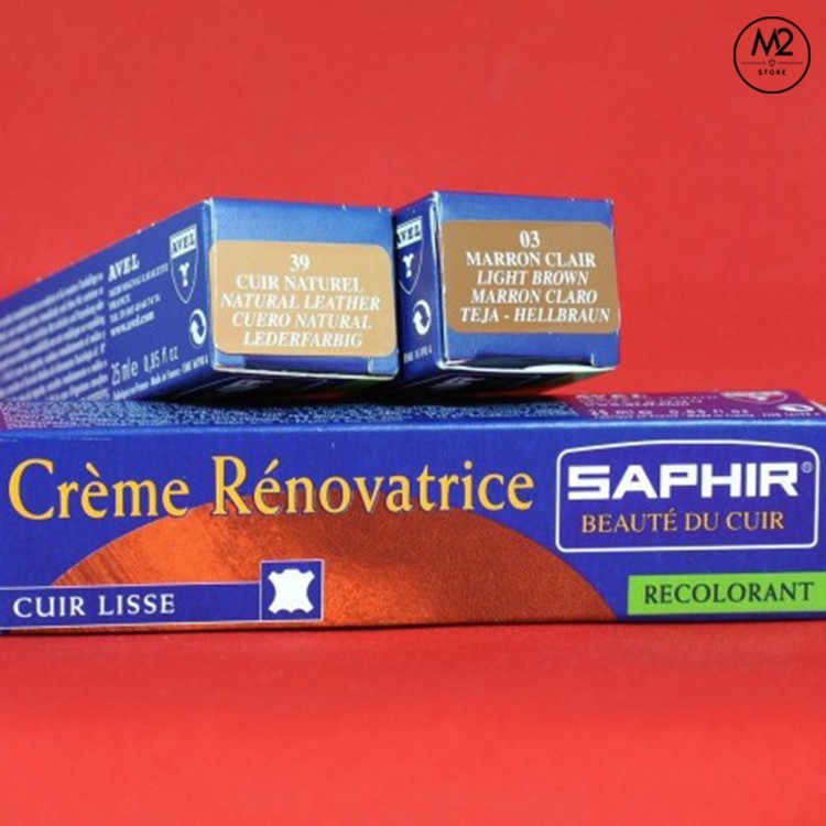 Kem chữa xước và phục hồi màu sắc da Creme Renovatrice Saphir (XDG22)