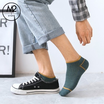 COMBO 10 đôi Tất vớ nam cổ ngắn đẹp, thấm hút mồ hôi, thời trang Hàn Quốc TN26-H3