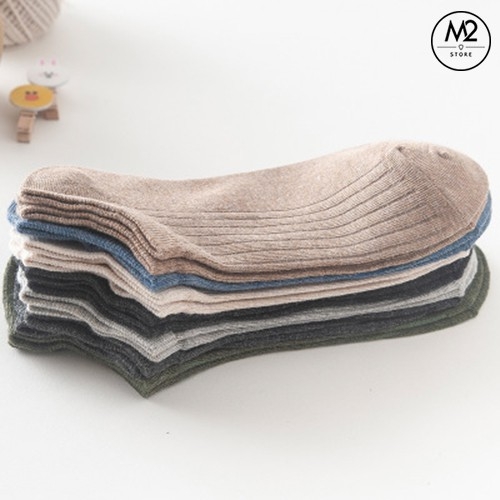 Tất Nam Nữ Cổ Ngắn, Vớ Cổ Ngắn Cao Cấp Siêu Thoáng Khí (kèm video thật) (TCN05-H1)