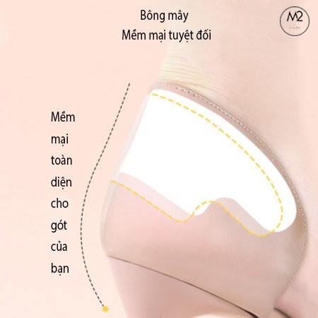 Miếng Dán Gót Tăng Size Khắc Phục Nhấc Gót, Chống Trầy Xước Gót Chân LGCGC15