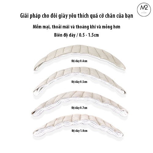 Miếng Dán Gót Giày Tăng Size Chống Nhấc Gót, Chống Trầy Xước Và Thấm Hút Mồ Hôi LGCGC14