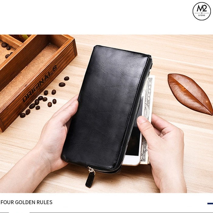 Bóp ví nam dài thời trang Hàn quốc đẳng cấp, sang trọng VND05-A2