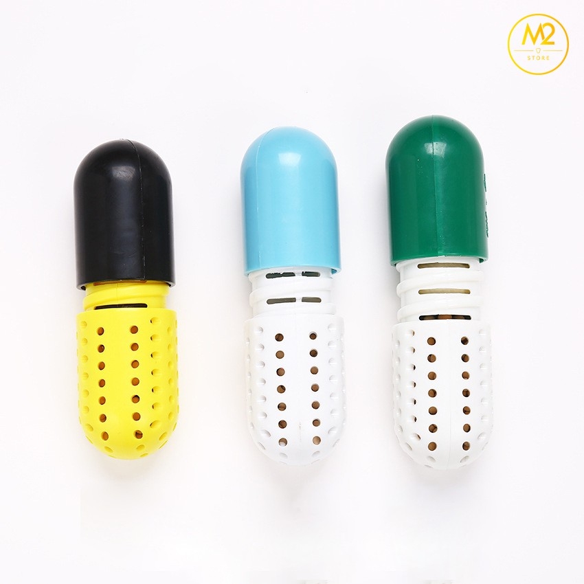 Viên hút ẩm khử mùi giày dép, và đồ vật đa năng CURE PILL XIMO KMG01-XMK2-2-6