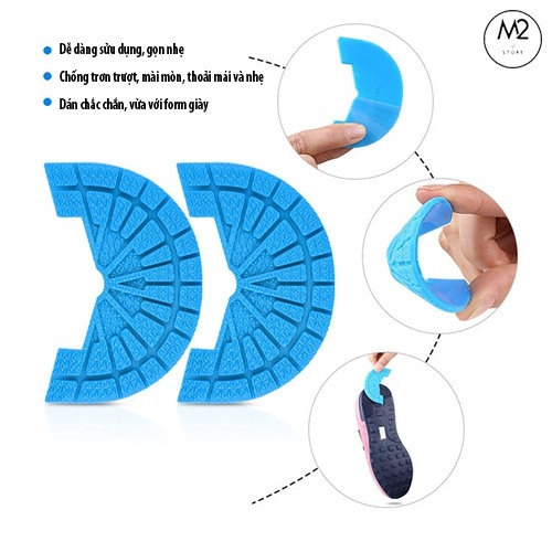 Miếng Dán Đế Bảo Vệ Giày Chống Trượt, Chống Mài Mòn Cao Cấp MDG02