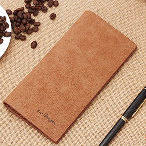 Bóp ví nam dài da PU phong cách Hàn Quốc XIMO VND02-A2 (Nhiều màu)