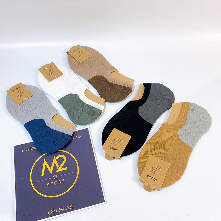 COMBO 6 đôi Tất vớ nam cổ ngắn phong cách Hàn Quốc lịch lãm, sang trọng TN24-H3