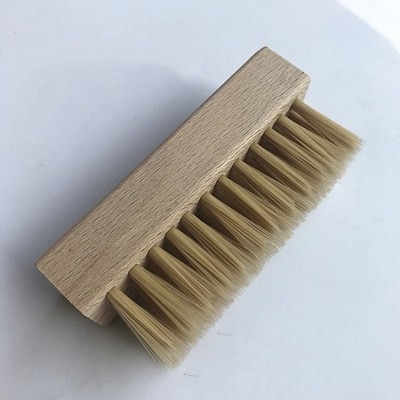 Bàn chải đánh giày lông heo & lông nhựa PP bản cho giày vải sneaker XIMO (BCDG17)