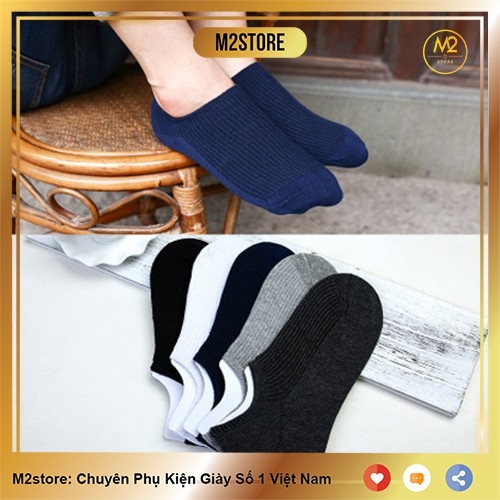 Tất Nhật Nam Nữ cổ ngắn cao cấp 2019 (Chống trượt gót) HAMU TCN01-G5