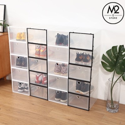 Hộp đựng giày cao cấp nhựa PP có khả năng chống bụi bẩn tốt HDG05