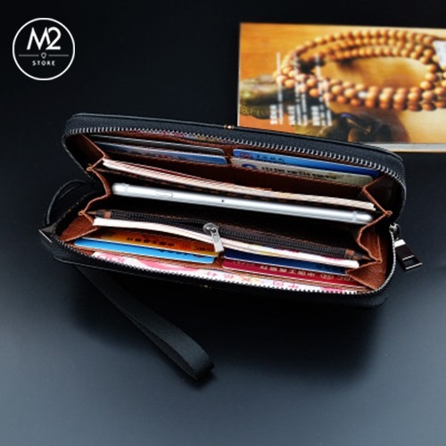 Bóp ví nam dài đẹp phong cách doanh nhân Hàn Quốc, sang trọng, lịch lãm (VND07-A1)