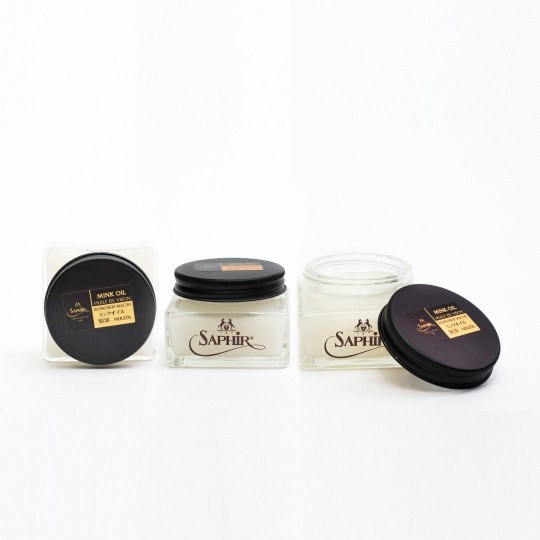 Kem dưỡng da cao cấp Saphir MDO mỡ chồn mink oil 75 ml - XDG55