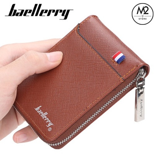 Bóp ví nam thời trang Hàn Quốc nhỏ gọn cao cấp trẻ trung Baellerry (VNN18-A1)