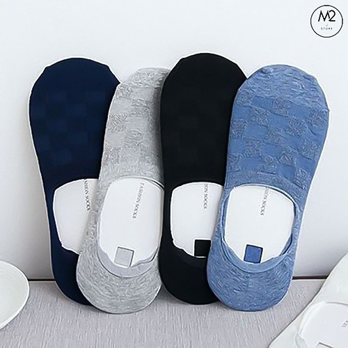 Tất Vớ Lười Nam Vải Cotton Cao Cấp Phong Cách Thể Thao Mạnh Mẽ TL06