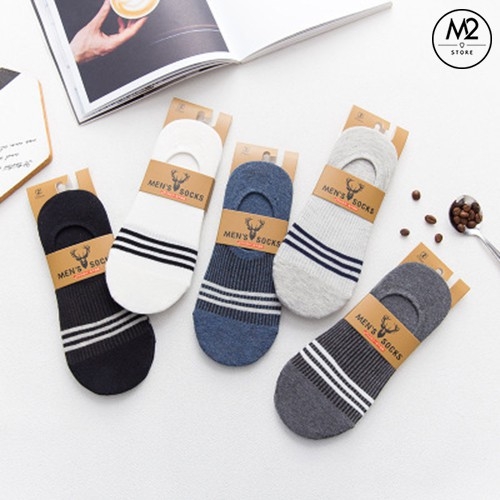 Tất Đi Giày Lười, Vớ Lười Nam Nữ Cao Cấp Siêu Đẹp (Chống trượt gót) (TL02-G4)