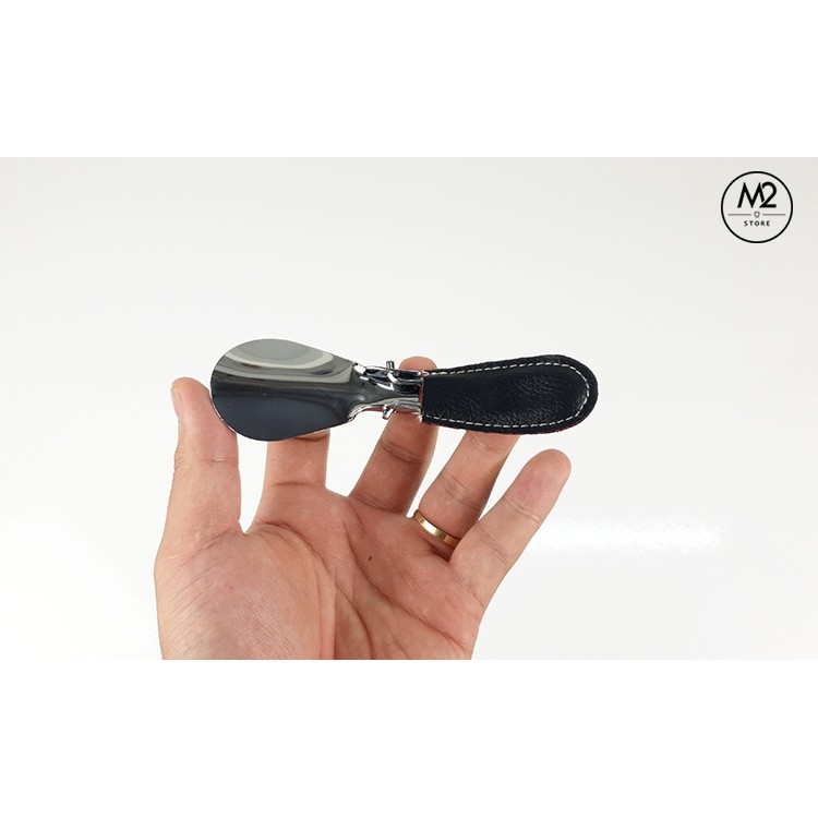 Đón gót giày thép bóng không gỉ bọc da (DGG06)-XMK2-2-10