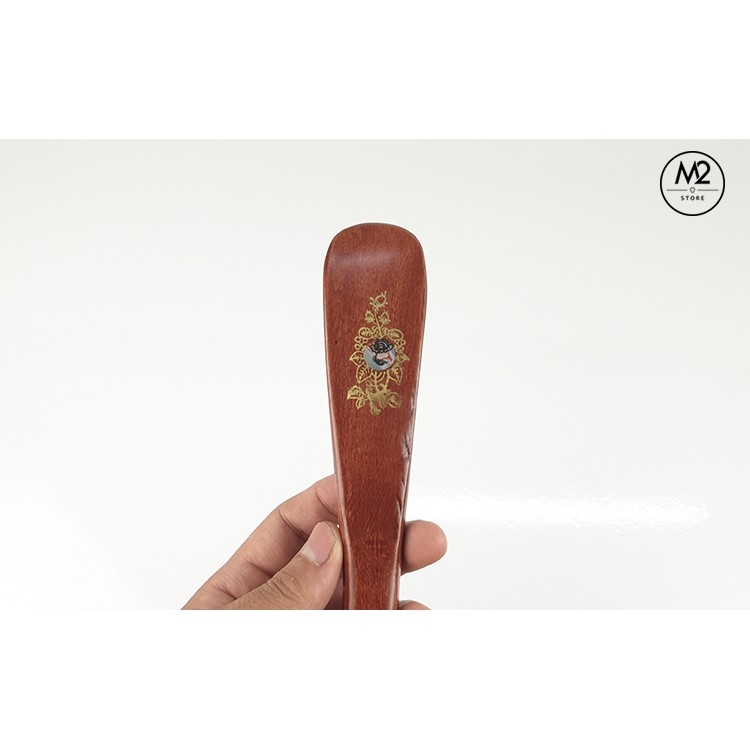Đón gót giày cho mọi tư thế gỗ Hương nguyên khối đủ Size - Cho giày Nam & Nữ - XIMO DGG03