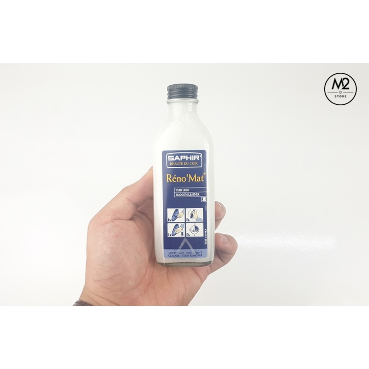 Dung dịch làm sạch giày da Renomat Saphir 100ml (XDG05)