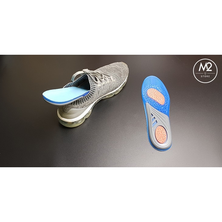 Lót giày êm chân thể thao Silicon khử mùi cao cấp LGEC03
