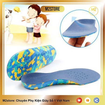 Lót giày chỉnh hình điều chỉnh vòm cho bé (LGCH06)