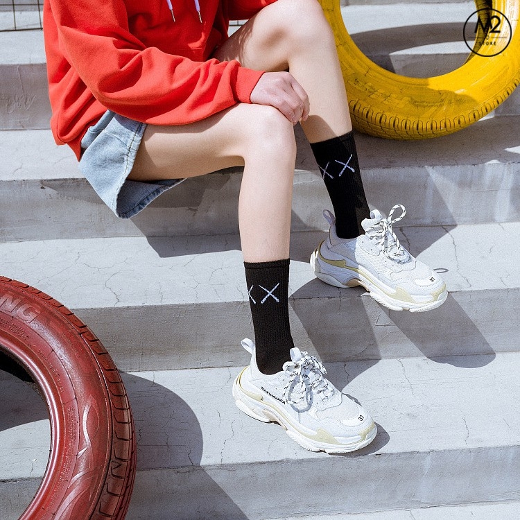 Tất Vớ Nam Nữ Cao Cổ Phong Cách Hàn Quốc X Cao Cấp XIMO (TN17-H1)