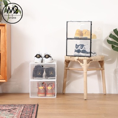 Hộp đựng giày cao cấp nhựa PP có khả năng chống bụi bẩn tốt HDG05