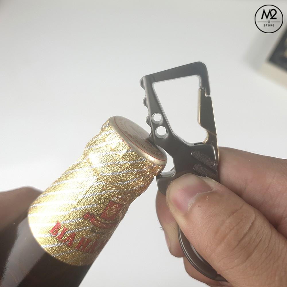 Móc khoá xe máy ô tô đẹp Proud Horse đeo đĩa quần inox cao cấp sang trọng, lịch lãm MK05-A5
