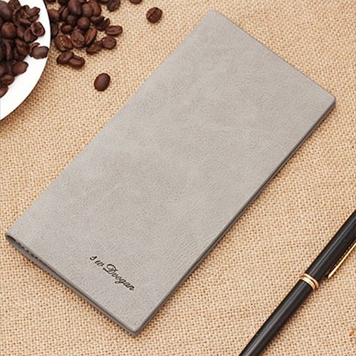 Bóp ví nam dài da PU phong cách Hàn Quốc XIMO VND02-A2 (Nhiều màu)