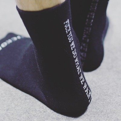 Tất nam nữ cổ cao Ulzzang Hàn Quốc thời trang phong cách 2019 XIMO (TN12-H3)