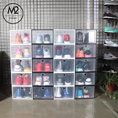 Hộp đựng giày cao cấp nhựa PP có khả năng chống bụi bẩn tốt HDG05