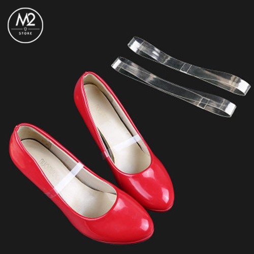 Quai giày ẩn bằng silicon trong suốt giúp giữ giày ôm chân không bị tuột giày khi mang giày cao gót nữ - XIMO QG01-XMK01-2-17