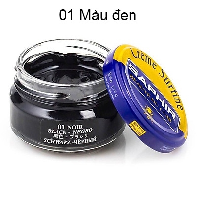 Kem dưỡng da giày Cream Surfine Saphir 50ml (XDG07)