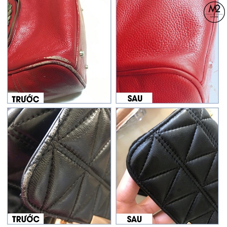 Xi kem chuyên sửa vết bong tróc cho giày da và đánh bóng túi ví, áo, ghế da Ximo Leather Cream (50ml) XDG02