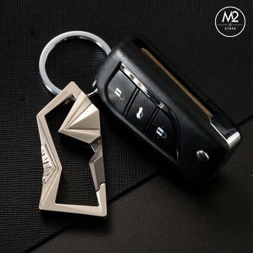 Móc khóa xe máy ô tô đẹp Proud Horse chất liệu inox chốt cài lưng quần thời trang, lịch lãm, phong cách MK14-A5