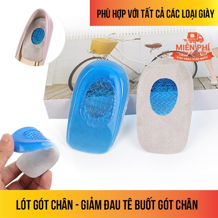 Miếng Lót Gót Chân - Giảm Đau Tê Buốt, Bảo Vệ Gót Chân LGG01-C3