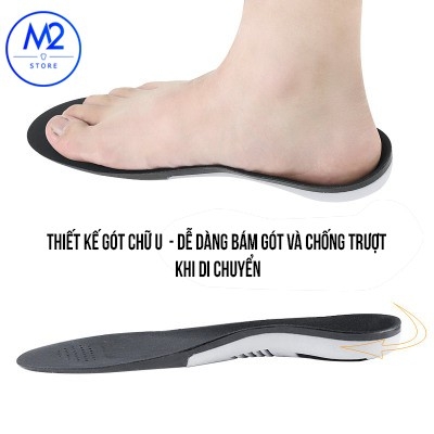 Lót giày y khoa silicon thể thao cao cấp hỗ trợ đệm vòm chân chống bàn chân bẹt (LGYK06)