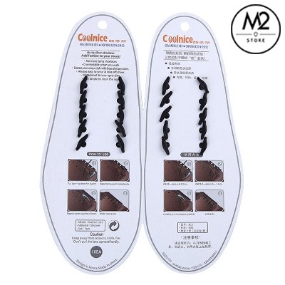 Dây giày lười silicon thông minh tiện dụng DGTM02-C8