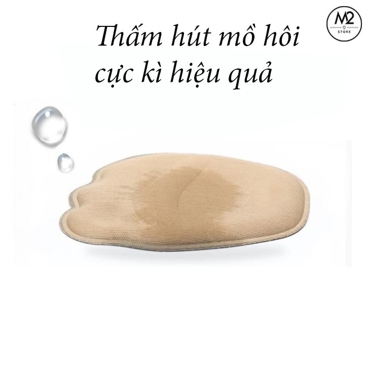 Cặp lót mũi giày cao gót XIMO, giúp giày búp bê cực êm chân, hút mồ hôi Heel Liner 4D (LGCGC11)