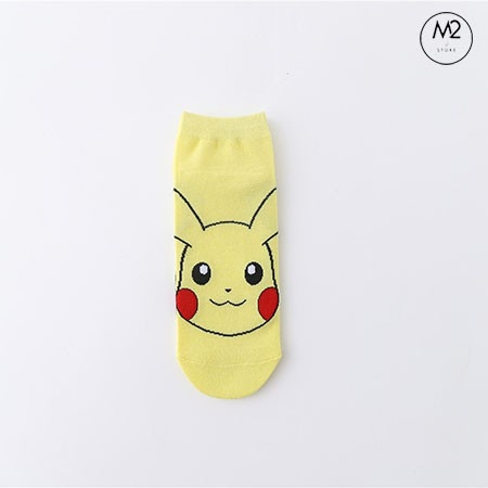 Combo 5 Đôi Vớ Tất Nữ Cổ Ngắn In Hoạt Hình Cực Đáng Yêu TNG39