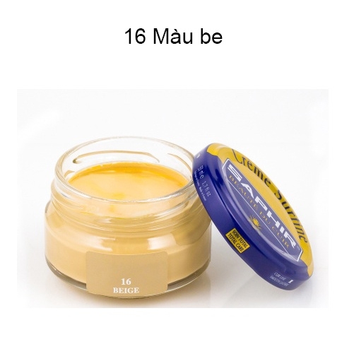 Kem dưỡng da giày Cream Surfine Saphir 50ml (XDG07)