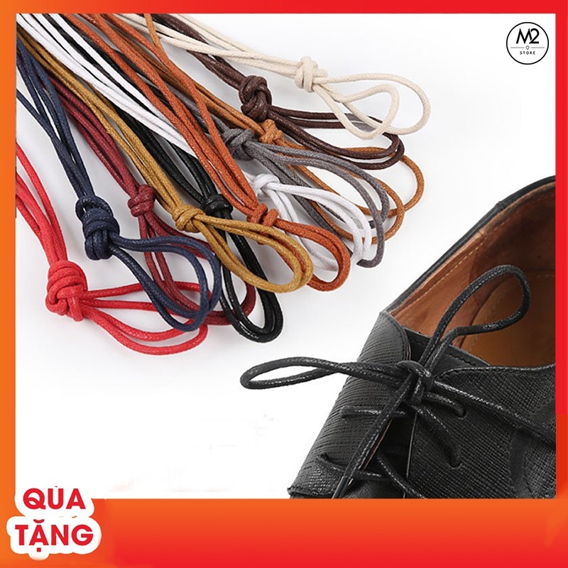 Dây Giày Tây, Dây Giày Sáp Tròn (1 cặp)