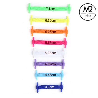 Dây giày cao su silicon đàn hồi buộc giày thông minh Goodmice Bộ 16 dây Chammart XIMO DGTM01-C8