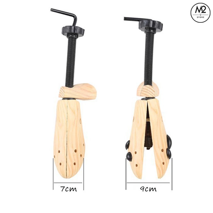 Dụng cụ làm giãn giày XIMO có thể điều chỉnh được chất liệu gỗ (PKG08)
