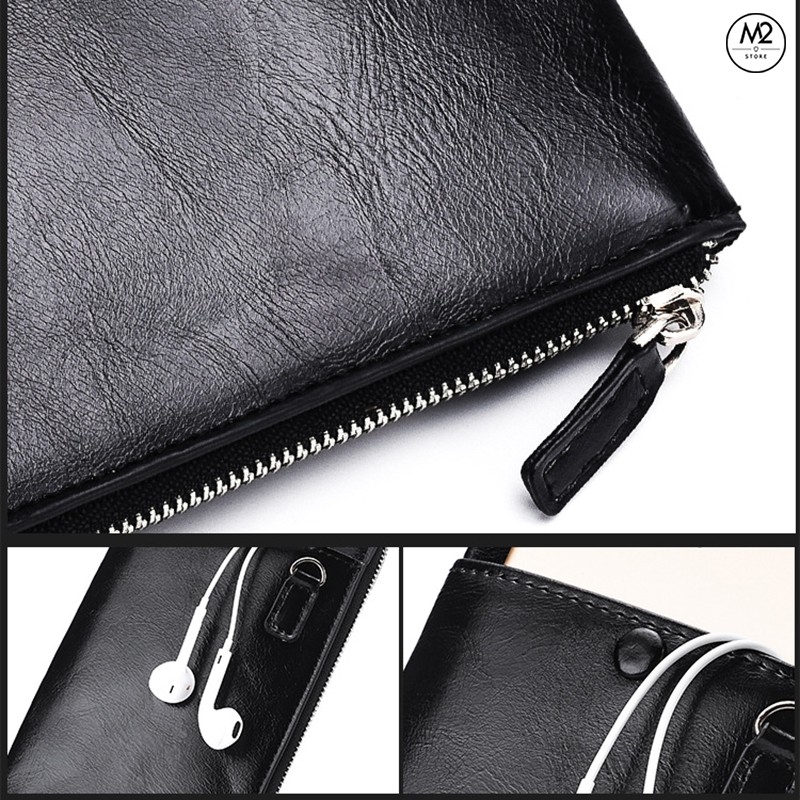 Bóp ví nam dài thời trang Hàn quốc đẳng cấp, sang trọng VND05-A2