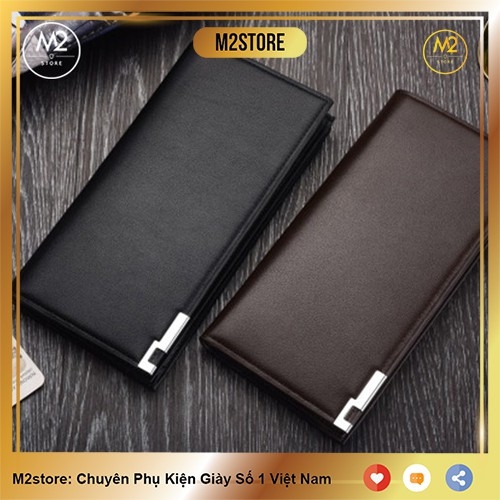 Bóp ví nam dài đẹp phong cách Hàn Quốc, sang trọng, lịch lãm VND06-A4