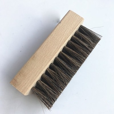 Bàn chải đánh giày lông heo & lông nhựa PP bản cho giày vải sneaker XIMO (BCDG17)