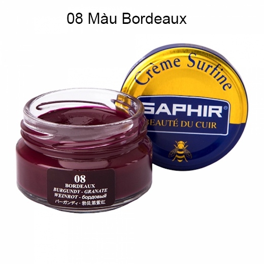 Kem dưỡng da giày Cream Surfine Saphir 50ml (XDG07)