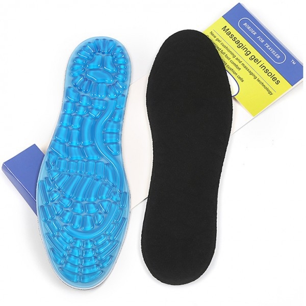 Lót giày êm chân massaging gel insoles cao cấp LGEC02
