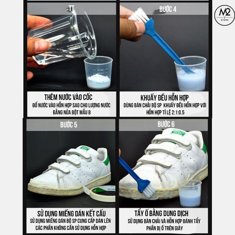 Bộ tẩy ố đế giày và các chi tiết cao su EIDECHSE XIMO VSG15XMK2-2