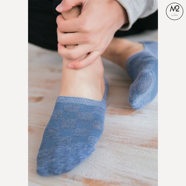 Tất Vớ Lười Nam Vải Cotton Cao Cấp Phong Cách Thể Thao Mạnh Mẽ TL06